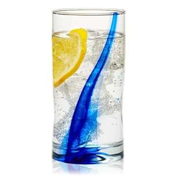 Libbey Blue Ribbon Tumbler and Rocks Glass Set of 16