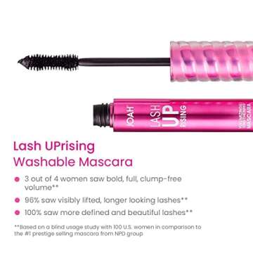 JOAH UPrising Mascara, Vegan & Waterproof Lash Primer