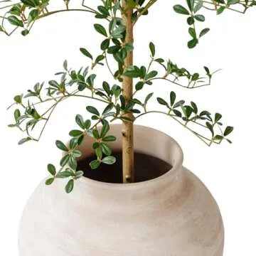 VYNT Black Olive Tree 7ft - Lifelike Indoor/Outdoor Decor