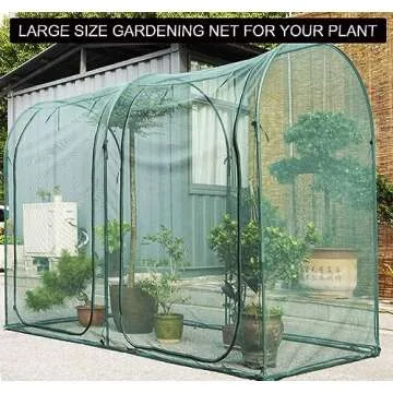 Poray Plant Mesh Cover, 8.2' x 4' Garden Protector Netting