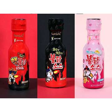 (Samyang) Carbo Bulldark Spicy Chicken Roasted Sauce + Bulldark + Hack Bulldark Spicy Chicken Roaste...