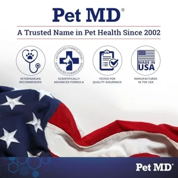 Pet MD Cat and Dog Ear Cleaner Wipes - 100 Count Pack