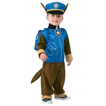 Rubie's Paw Patrol Chase Child's Costume for Fun Halloween Adventures!