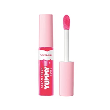 COVERGIRL Clean Fresh Yummy Gloss – Lip Gloss, Sheer, Natural Scents, Vegan Formula - But First a ...