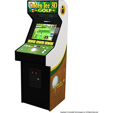 Arcade1Up Golden Tee Arcade Machine 3D Edition - Retro Gaming Bliss