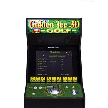 Arcade1Up Golden Tee Arcade Machine for Family Fun