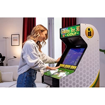 Arcade1Up Golden Tee Arcade Machine for Family Fun
