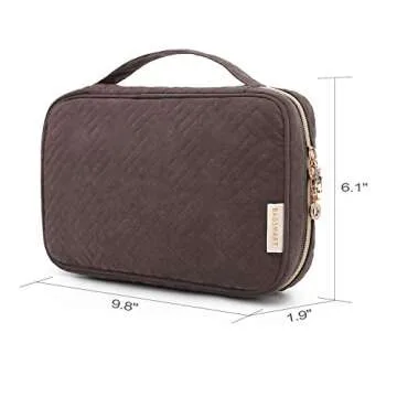 BAGSMART Jewelry Organizer - Stylish Travel Case for Jewelry