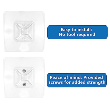 Vinkqiado Adhesive Furniture Anchors for Baby Safety