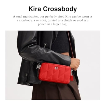 Shop Coach Quilted Pillow Leather Kira Crossbody Online