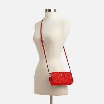 Shop Coach Quilted Pillow Leather Kira Crossbody Online