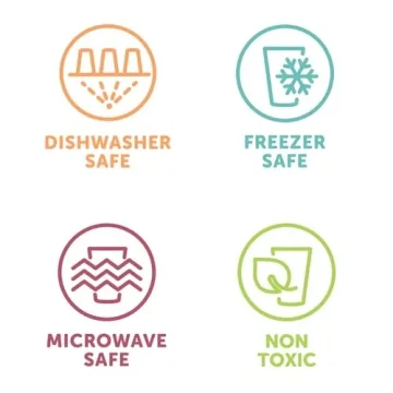 Silipint Silicone Coffee Mugs 2 Pack - Unbreakable Holiday Design