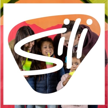 Silipint Silicone Coffee Mugs 2 Pack - Unbreakable Holiday Design