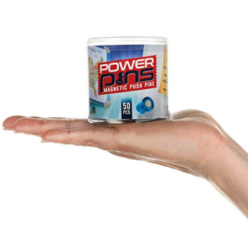 Power Pins Push Pin Magnets - Perfect for Home and Office