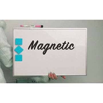 OfficeMatters Cute Magnetic Dry Erasers - 24 Pack Green