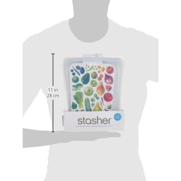 Stasher Reusable Silicone Storage Bag - Eco-Friendly and Versatile