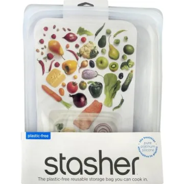 Stasher Reusable Silicone Storage Bag - Eco-Friendly and Versatile