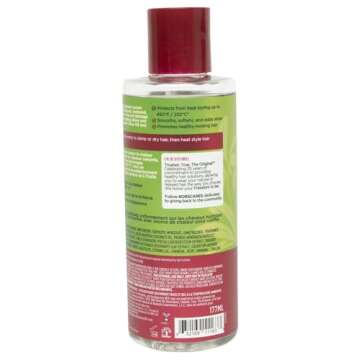 ORS Olive Oil Heat Protection Hair Serum infused with Coconut Oil for Restorative Shine - 6 ounces (...