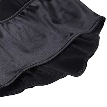 hirigin Sexy Women Push Up Bustiers Corsets Strapless Off Shoulder Slim Crop Tops Clubwear Party Outwear (black, L)