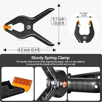 EMART Adjustable Photo Backdrop Stand Kit for Photography