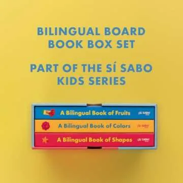Bilingual Book Set for Kids on Shapes and Colors