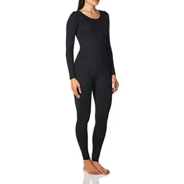 Capezio Women's Team Basic Long Sleeve Unitard, Black, Medium