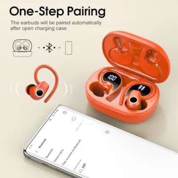 Poounur H9 Wireless Earbuds with 50H Playtime