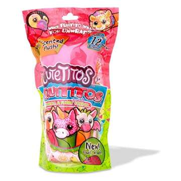 Cutetitos Basic Fun Fruititos - Surprise Stuffed Animals - Collectible Scented Plush - Series 4 - Gr...
