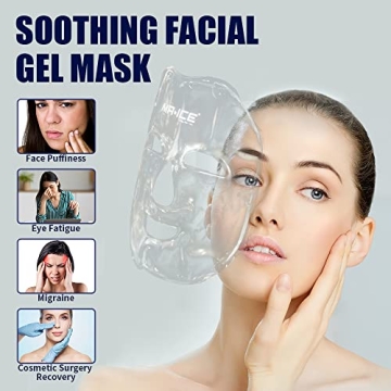 MR.ICE Gel Face Ice Pack Mask for Stress Relief