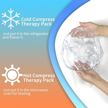 MR.ICE Gel Face Ice Pack Mask for Stress Relief