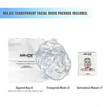 MR.ICE Gel Face Ice Pack Mask for Stress Relief