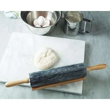Elegant Marble Rolling Pin - Perfect for All Occasions