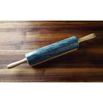 Elegant Marble Rolling Pin - Perfect for All Occasions