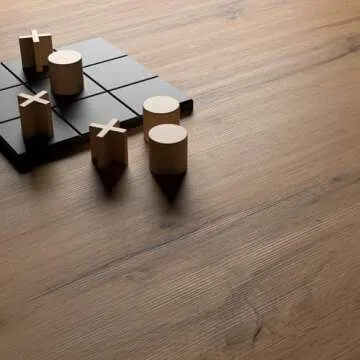 Mobili Fiver, Iacopo Extendable Dining Table, 55,1(86,6) x35,4 in, Rustic Oak, for 6-10 People, Expandable Dining Table for Kitchen, Living Room, Italian Furniture