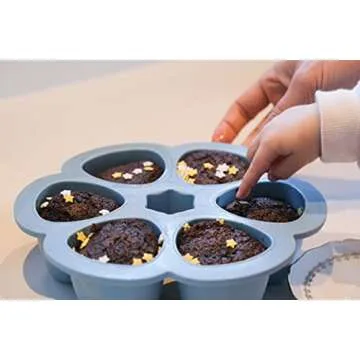 BEABA Multiportions Silicone Baby Food Storage Tray 5 oz