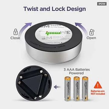 IPOW 5 Pack LED Battery Night Light for Any Space