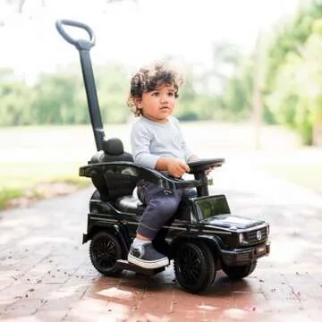 3 In 1 Mercedes G-Wagon Push Car for Kids Outdoor Fun