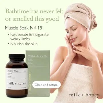 milk + honey Muscle and Bath Soak No. 18 for Relaxation