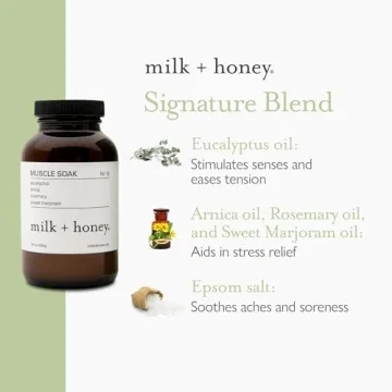 milk + honey Muscle and Bath Soak No. 18 for Relaxation