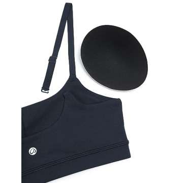 CRZ YOGA Butterluxe Adjustable Spaghetti Strap Bra