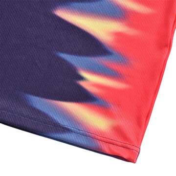 Mylleure Women Sexy Bodycon Mini Skirt Set Crisscross Halter Cutout Tank Crop Tops Y2K Two Piece Outfits Bandage Dress Clubwear (F Tie Dye Tiger, M)