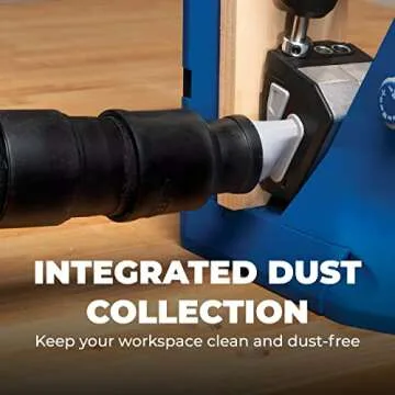 Kreg KPHJ720 Pocket-Hole Jig 720 - Durable Kreg Pocket-Hole Jig - Easy Clamping & Adjusting - For Materials 1/2" to 1 1/2" Thick