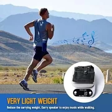 MZTUE 2-Pcs Water Bottle Holder with Strap, Premium Easy Clean, Light Water Bottle Carrier Bag with Pocket for Hiking, Walking, Travel