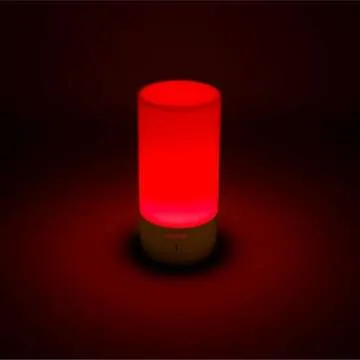 Revive - 670nm Red Light Sleep Lamp by Gamma - Melatonin Promoting Natural Sleep Aid, Bedroom & Nursery Nightlight