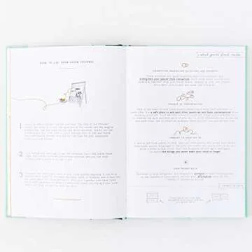 Promptly Journals, Our Parent-Child Connection Journal: Spark Creativity, Start Conversations (Dusty Blue Linen/Leatherette) | Kids Journal | Quality Time Gifts | Daddy Daughter Gifts | Mom and Son Gifts