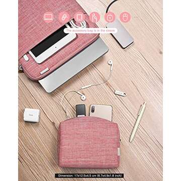 Inateck 360° Protection Laptop Bag for MacBook Air/Pro