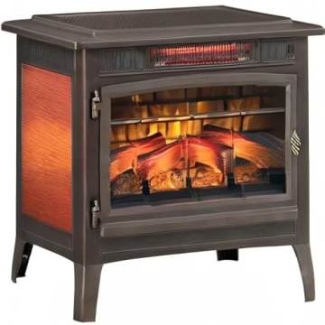 Duraflame Freestanding Electric Fireplace Heater, 1000 Sq Ft