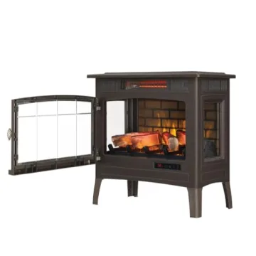 Duraflame Freestanding Electric Fireplace Heater, 1000 Sq Ft