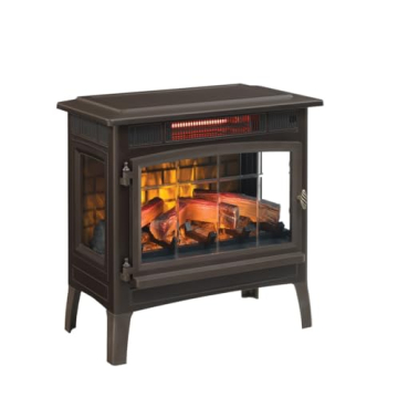 Duraflame Freestanding Electric Fireplace Heater, 1000 Sq Ft
