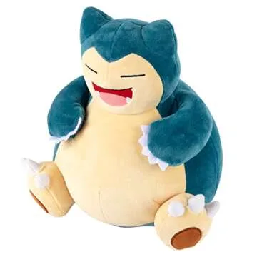 Pokemon 12" Snorlax Plush - Cuddly Official Toy